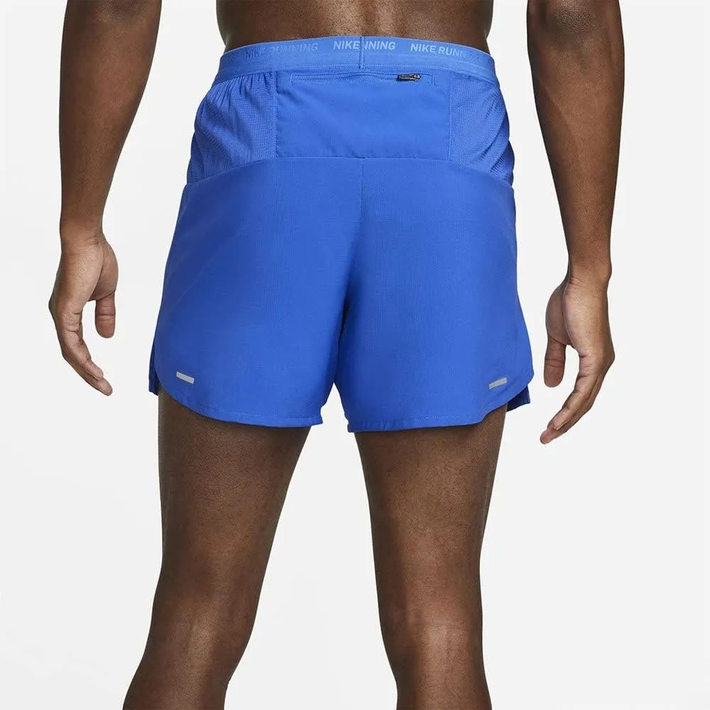 Nike Stride Men's Dri-FIT 5" Brief-Lined Running Shorts (Game Royal/Black, DM4755-480)