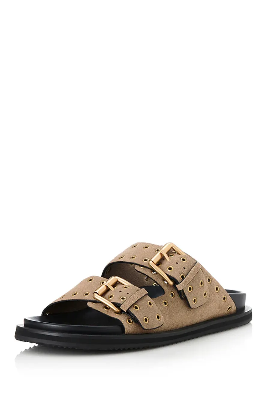 Patsy Sandal Natural Suede
