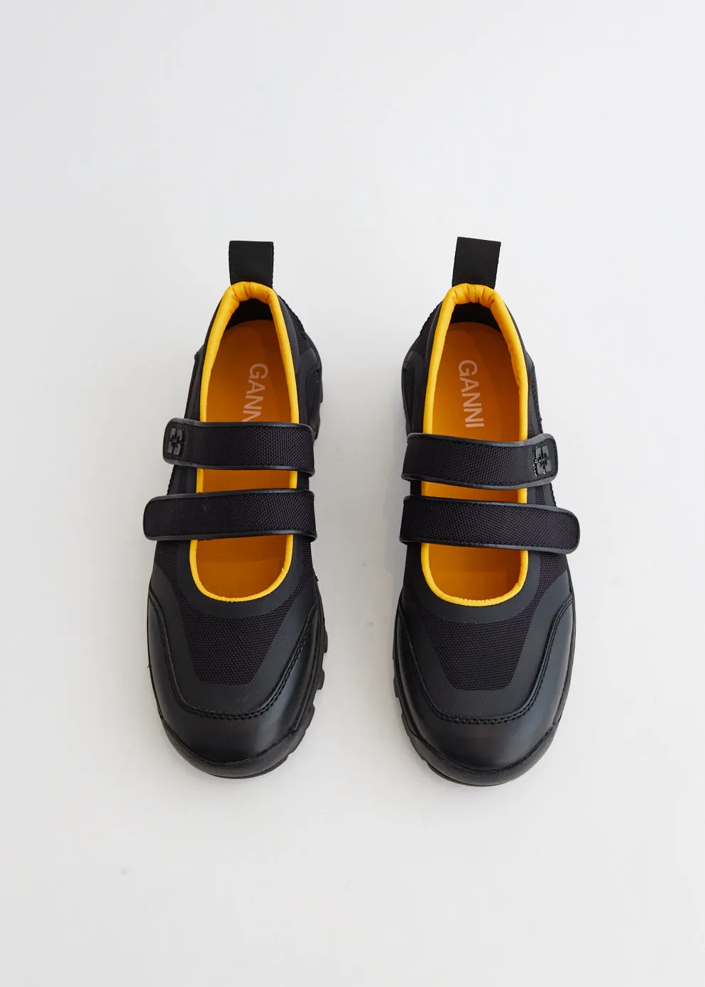 Performance Velcro Mary Jane Ballerina Shoes