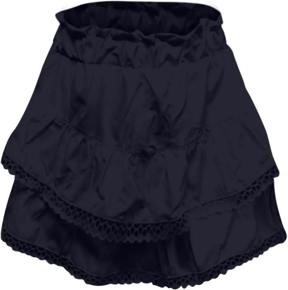 Pleated Skirts for Women Cute High Waist Ruffle Mini Skirt Layered Ruffle Flared Flowy Swing Beach Mini Short Skirt