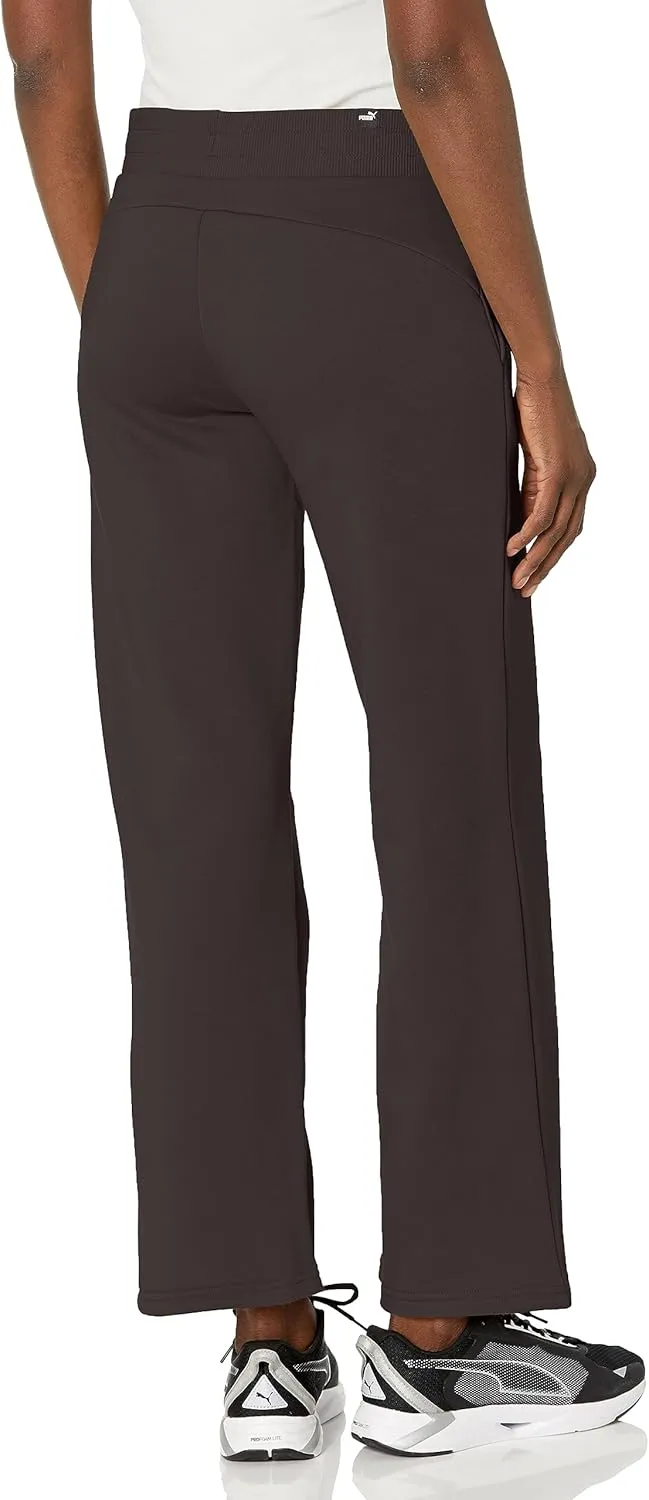 PUMA Women's Straight Leg Fleece Sweatpants