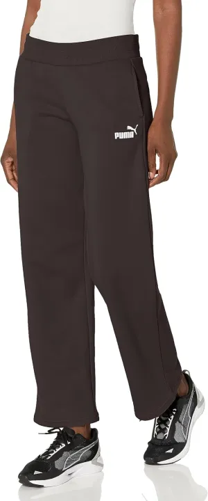 PUMA Women's Straight Leg Fleece Sweatpants