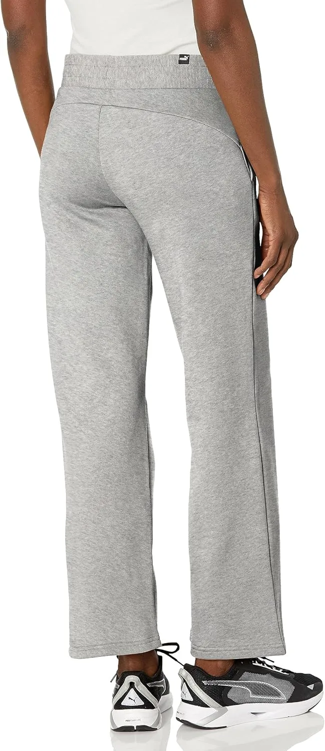 PUMA Women's Straight Leg Fleece Sweatpants