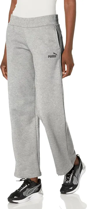 PUMA Women's Straight Leg Fleece Sweatpants