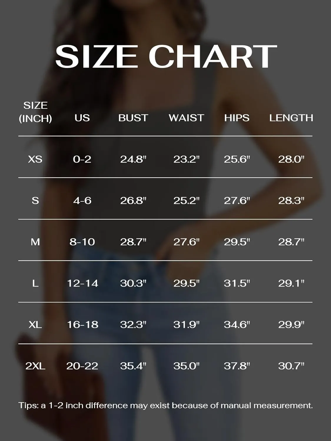 REORIA Butsmooth Womens Basic Sexy Square Neck Sleeveless Tank Tops Bodysuits Clubwear
