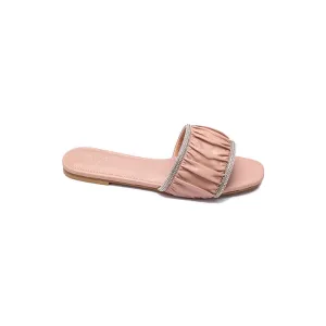 Ruched Embellished Flat MY 243