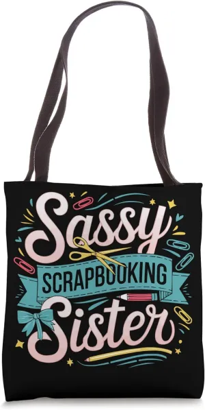 Scrapbooking Scrapbook Paper Crafting Scrapbooker Tote Bag