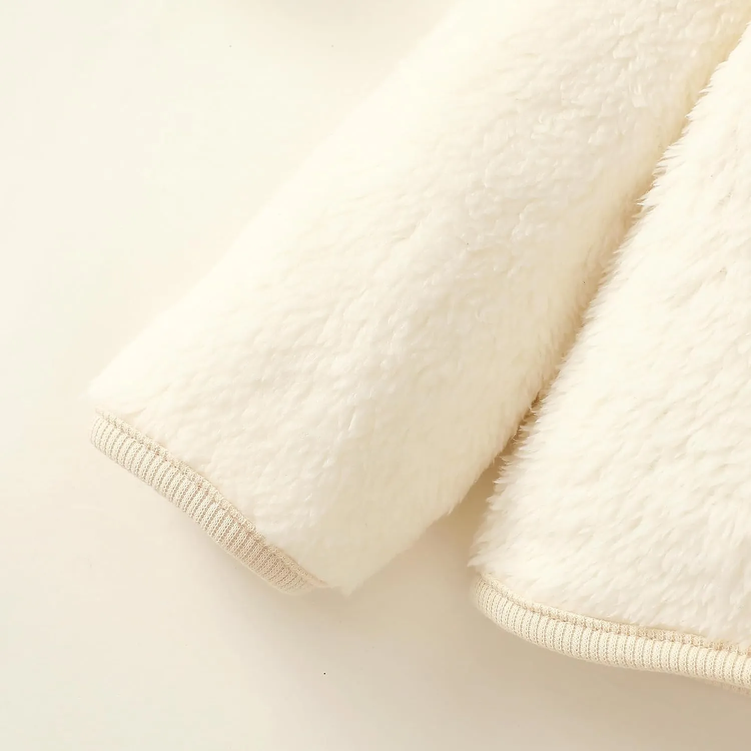 SOBOWO Winter Clothes for Baby Boy Girl Fleece Zip up Hoodie Jacket Coat Ear Warm Sweatshirt Pants Outwear Toddler Outfits