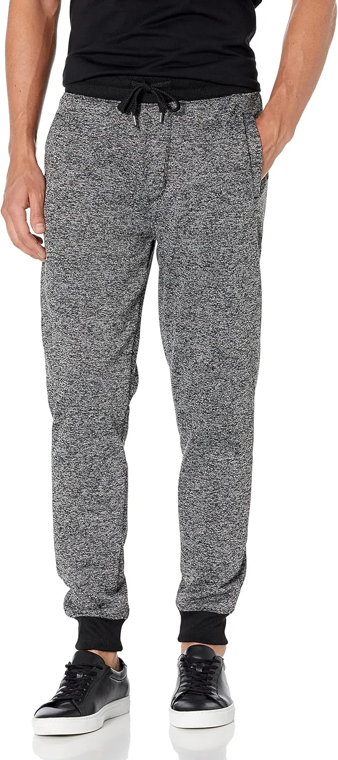 Southpole Men's Marled Fleece Sweatpants - Regular and Big & Tall Sizes