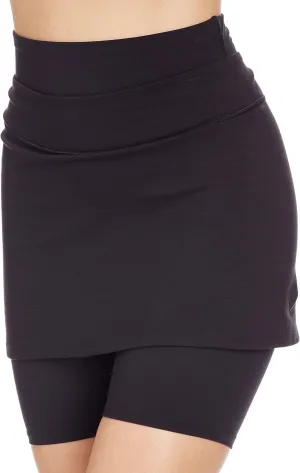 SPANX Womens Power Skort, Small, Black