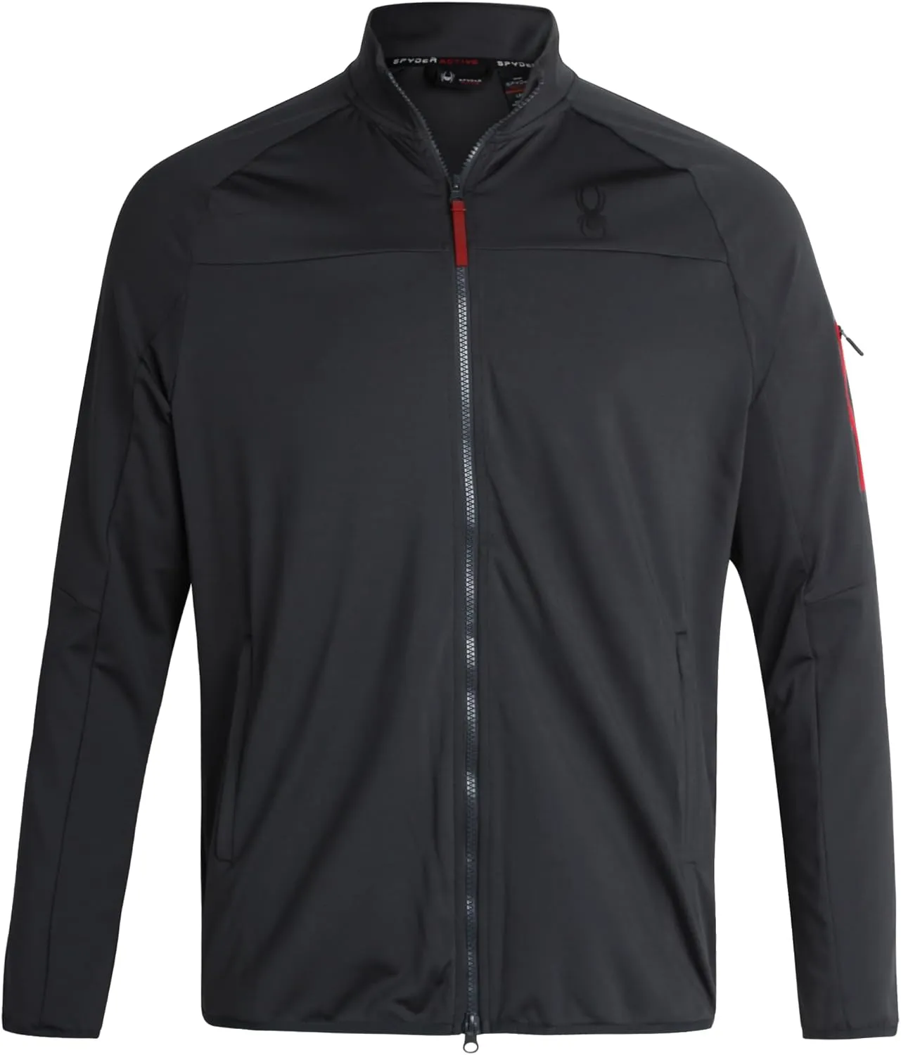 Spyder Mens Tracksuit - 2 Piece Performance Zip Sweatshirt Jacket and Jogger Sweatpants - Active Pants Set for Men, S-XL