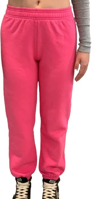 SUNDRY Boyfriend Sweatpants - Hot Pink