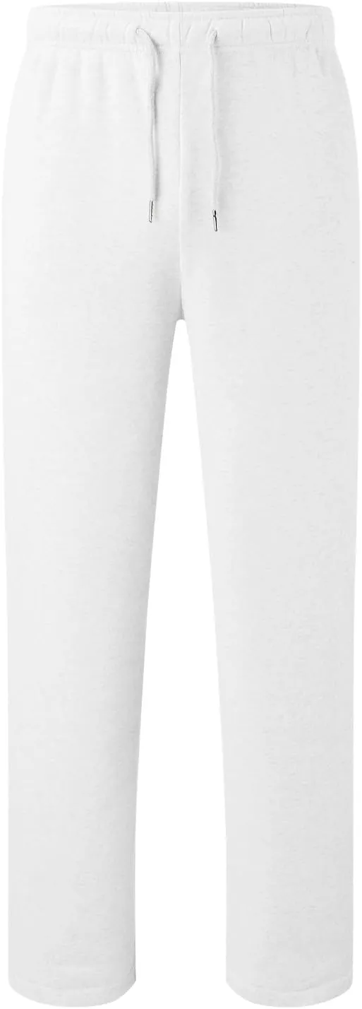 Sweatpants for Women Baggy Drawstring Elastic Waisted Straight Wide Leg Lounge Pants Open Bottom Athletic Joggers Trousers