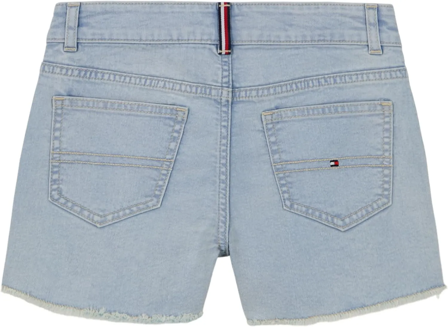 Tommy Hilfiger Girl's 5-pocket Stretch Denim Shorts