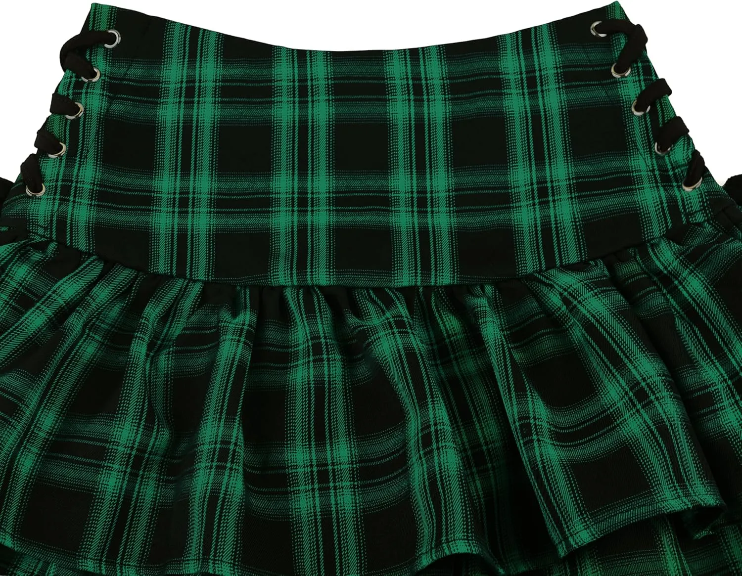TSMNZMU Women's Goth Mini Skirts - Punk Grunge High Waist Emo Alt Mall Gothic Harajuku Lolita Skirts