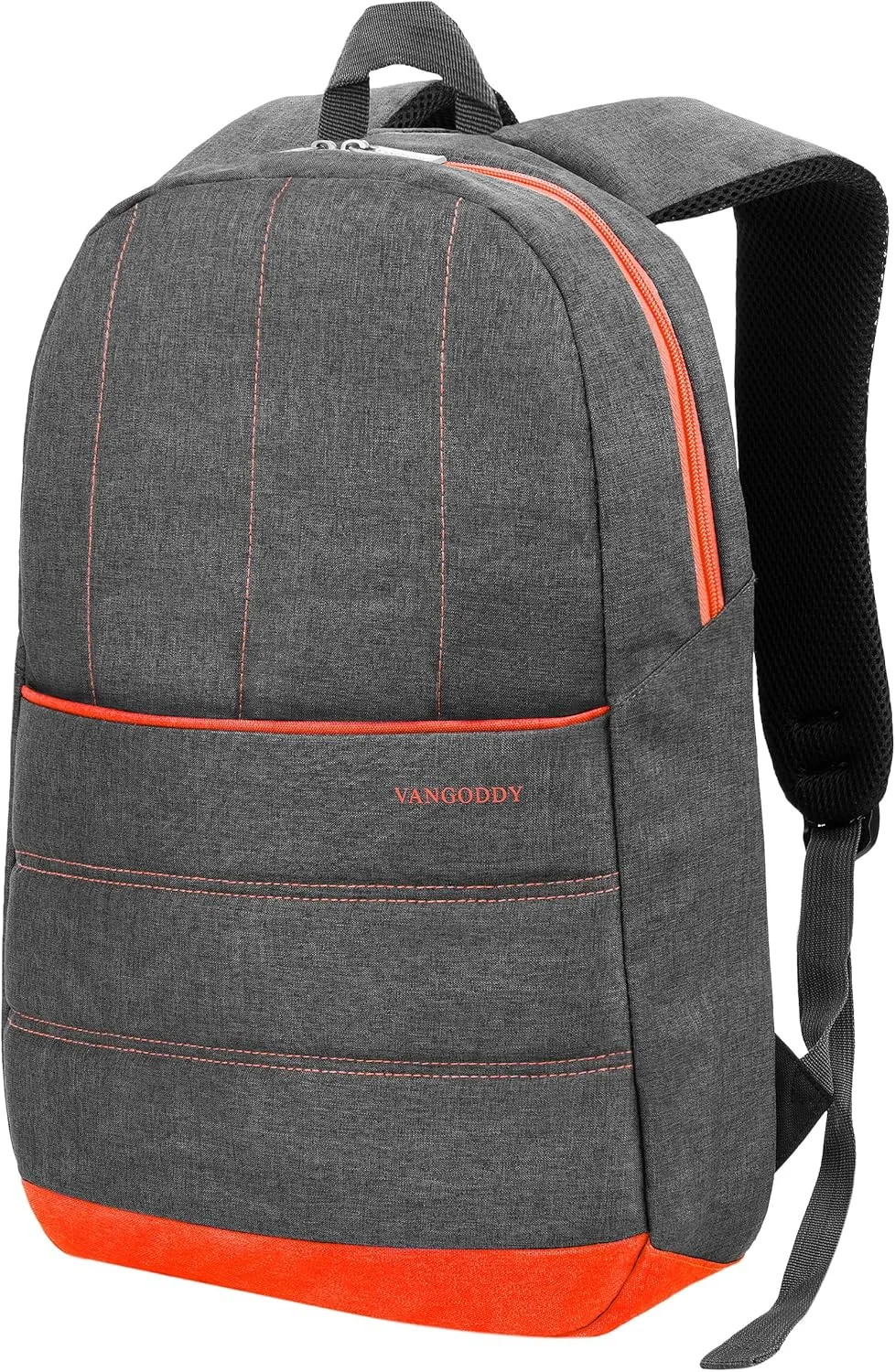 Vangoddy Grove Slim 15 15.6 inch Laptop Backpack for Men, Women, Teens (Orange)