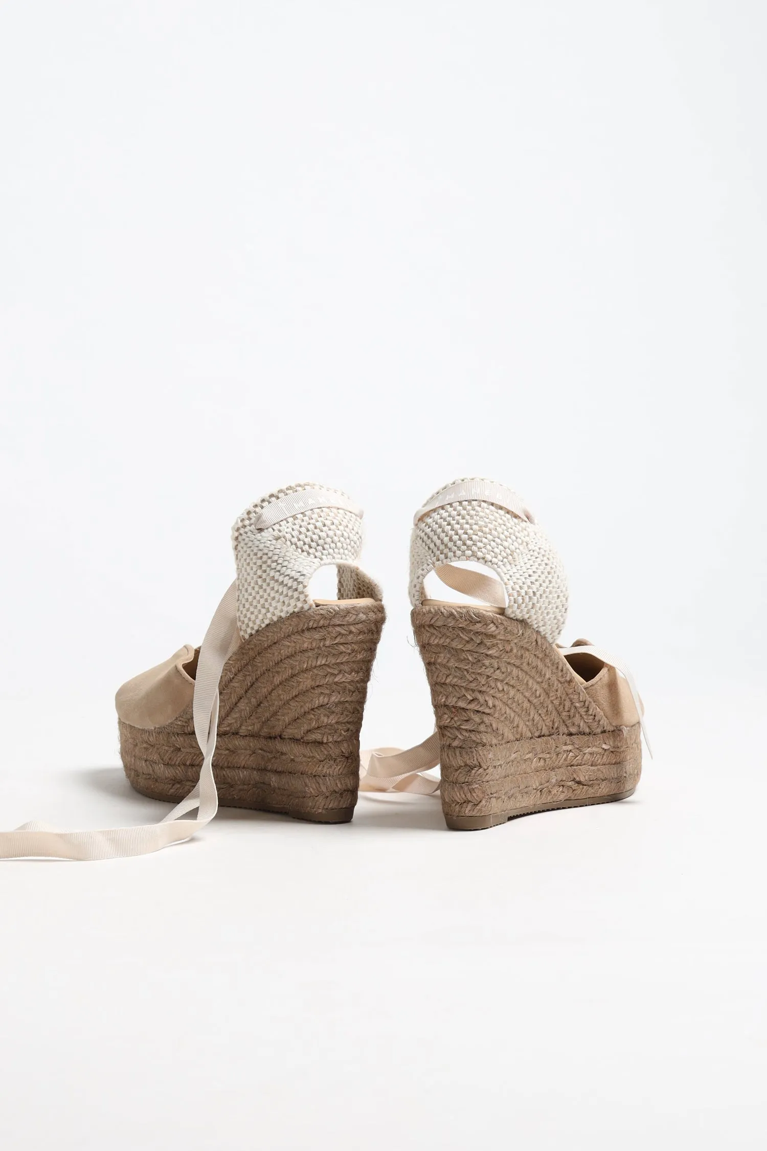 Wedges Hamptons in Vintage Taupe/Tone