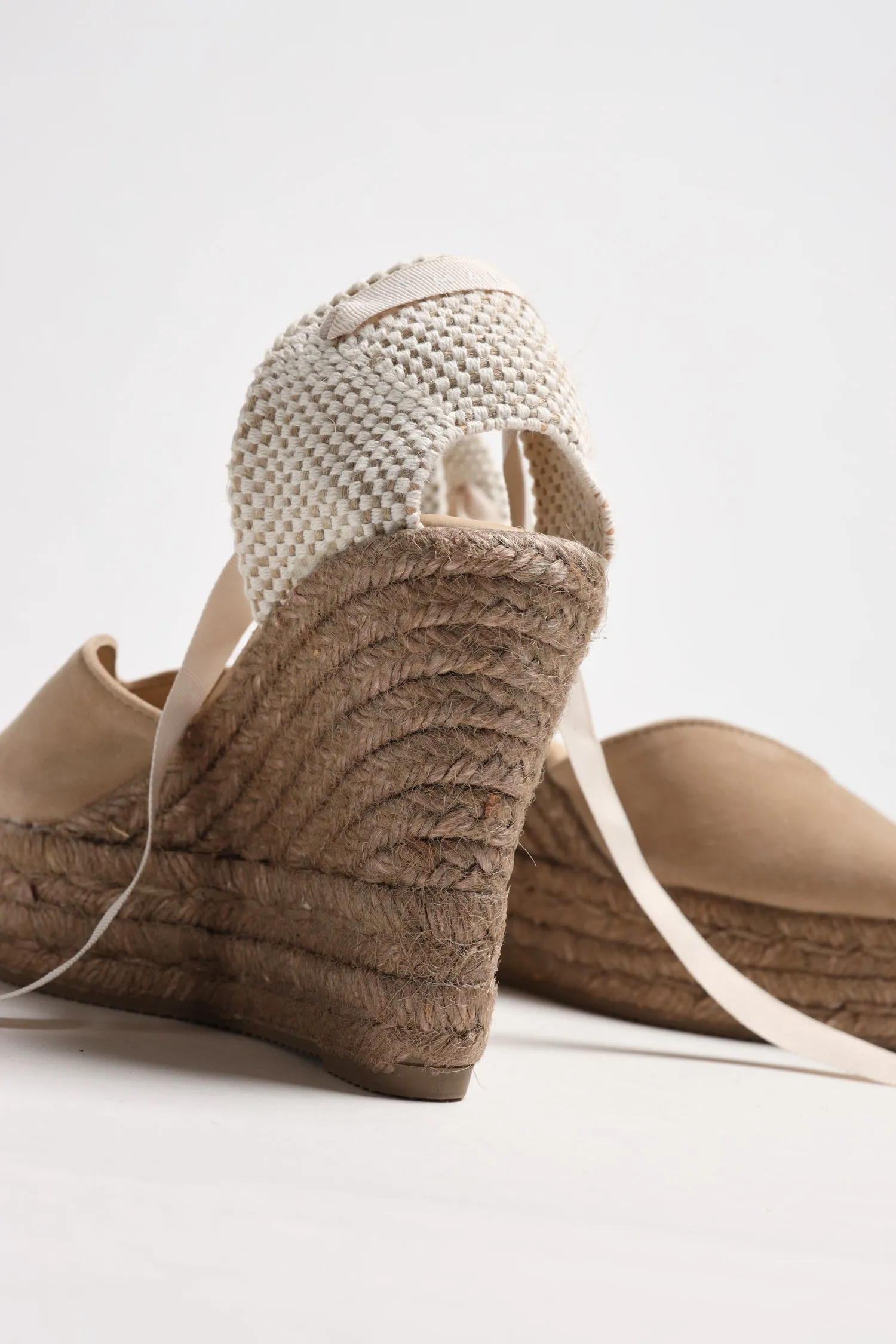 Wedges Hamptons in Vintage Taupe/Tone