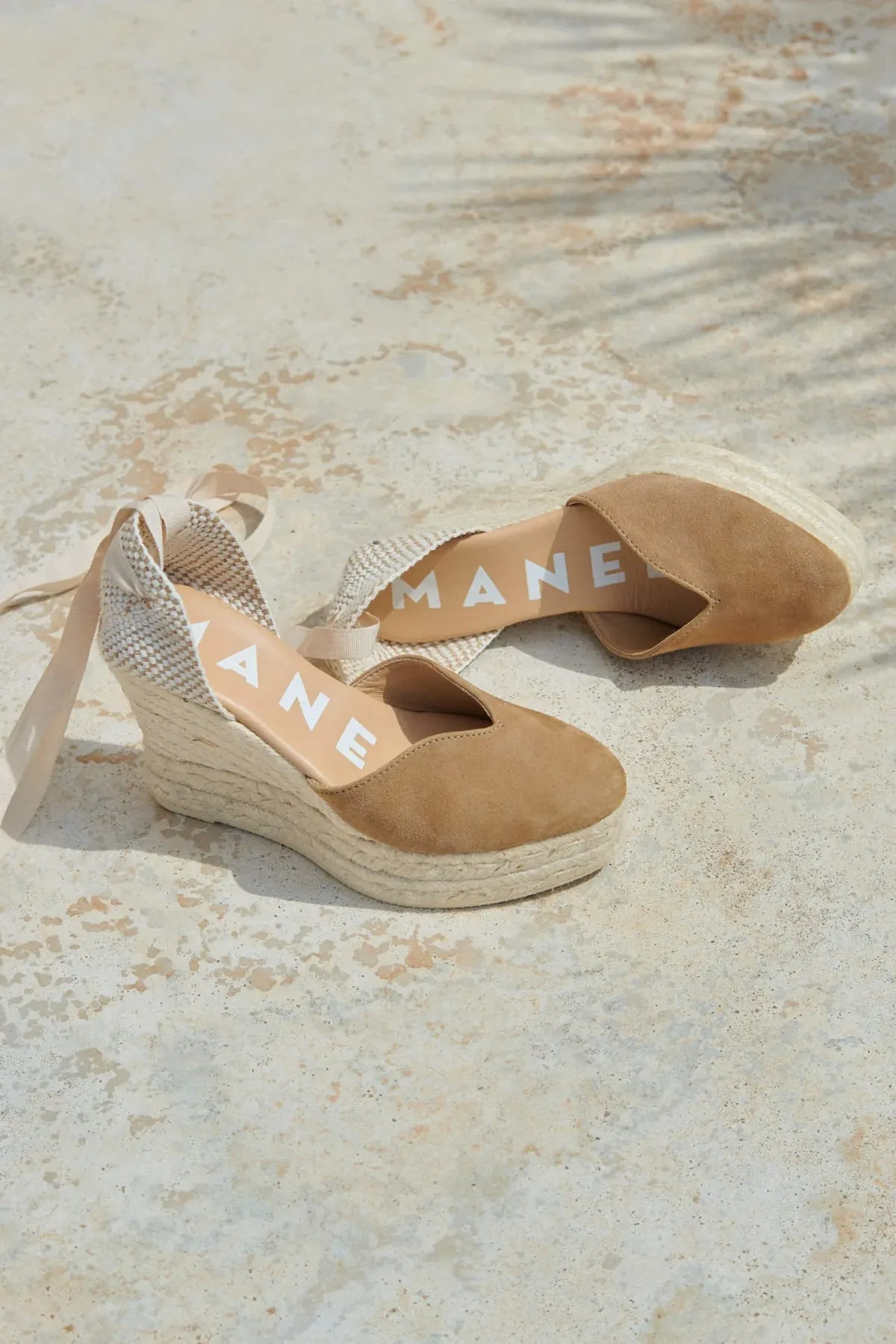 Wedges Hamptons in Vintage Taupe/Tone