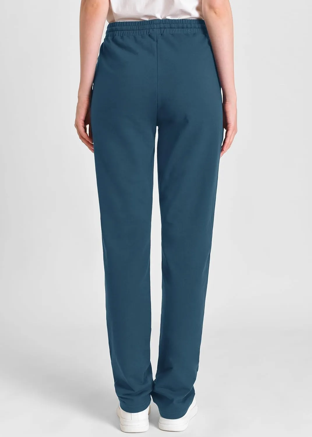 Weintee Women's 34" Inseam Tall Cotton Sweatpants with Pockets