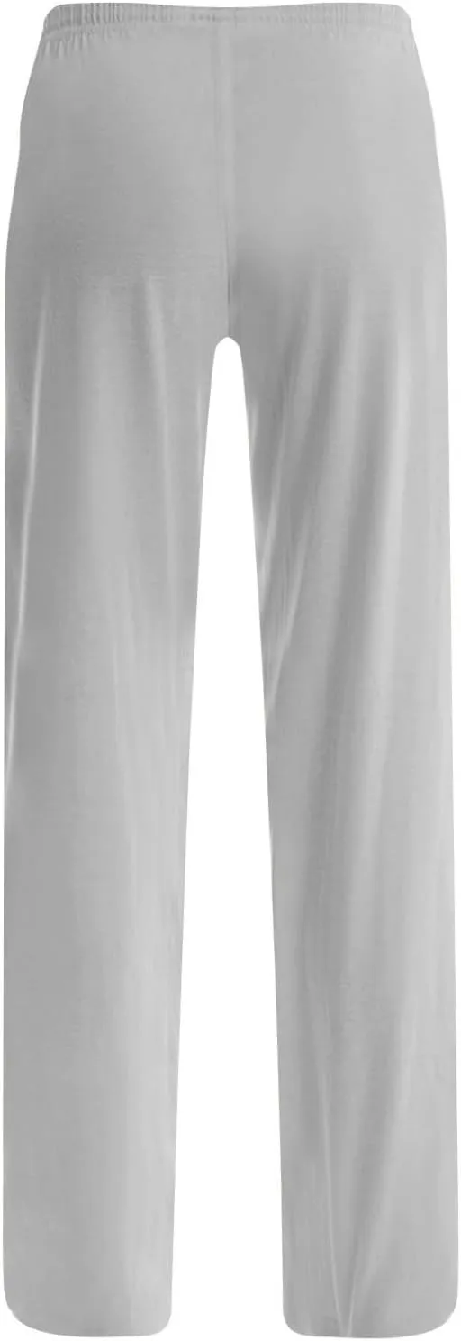 Women Plaid Printed Pants Full Length Long Trousers Sports Pants Business Casual Trousers
