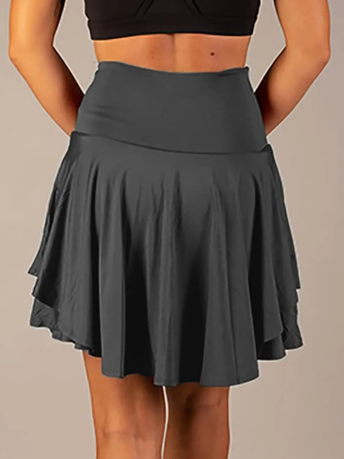 Womens High Waisted Tummy Control Skorts for Athletic Tennis Golf Shorts Running Skirts