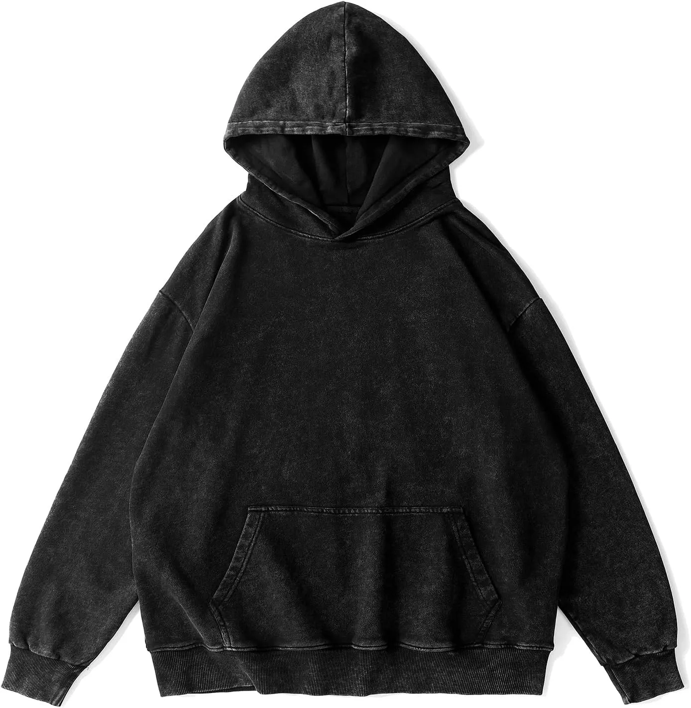 Women's Oversized Hoodies Sweatshirts Vintage Acid Wash Cotton Baggy Spring Fall Outfits Pullover Tops
