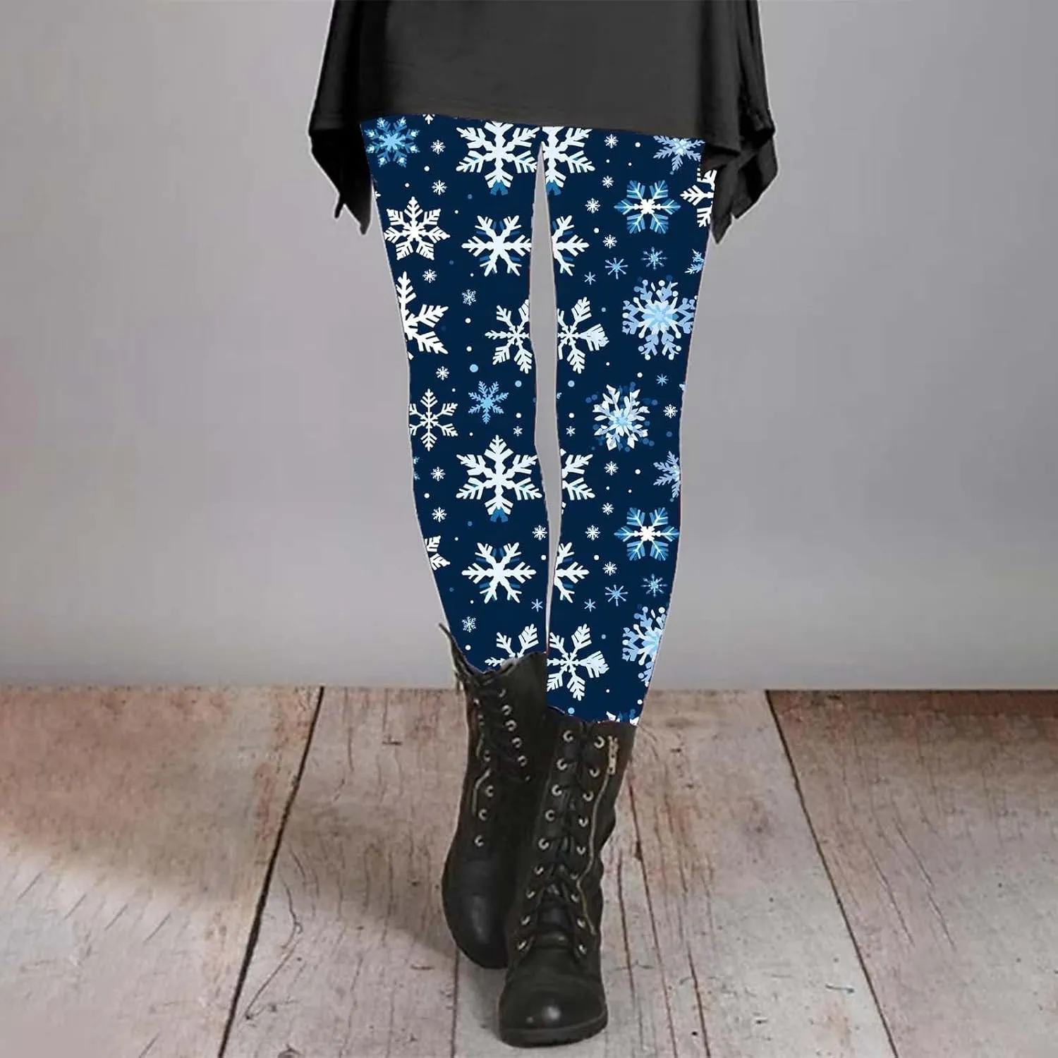 Women's Valentine's Day Yoga Pants Women's Autumn and Winter Leggings Artistic Splash Printed Workout Leggings for