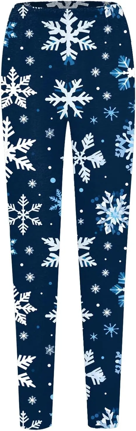 Women's Valentine's Day Yoga Pants Women's Autumn and Winter Leggings Artistic Splash Printed Workout Leggings for