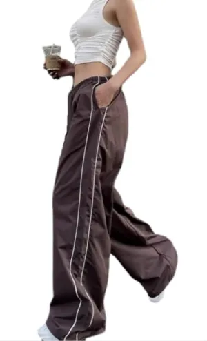 XPONNI Women's Baggy Y2K Parachute Pants